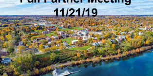 Finger Lakes Prism Full Partner Meeting – Fall 2019